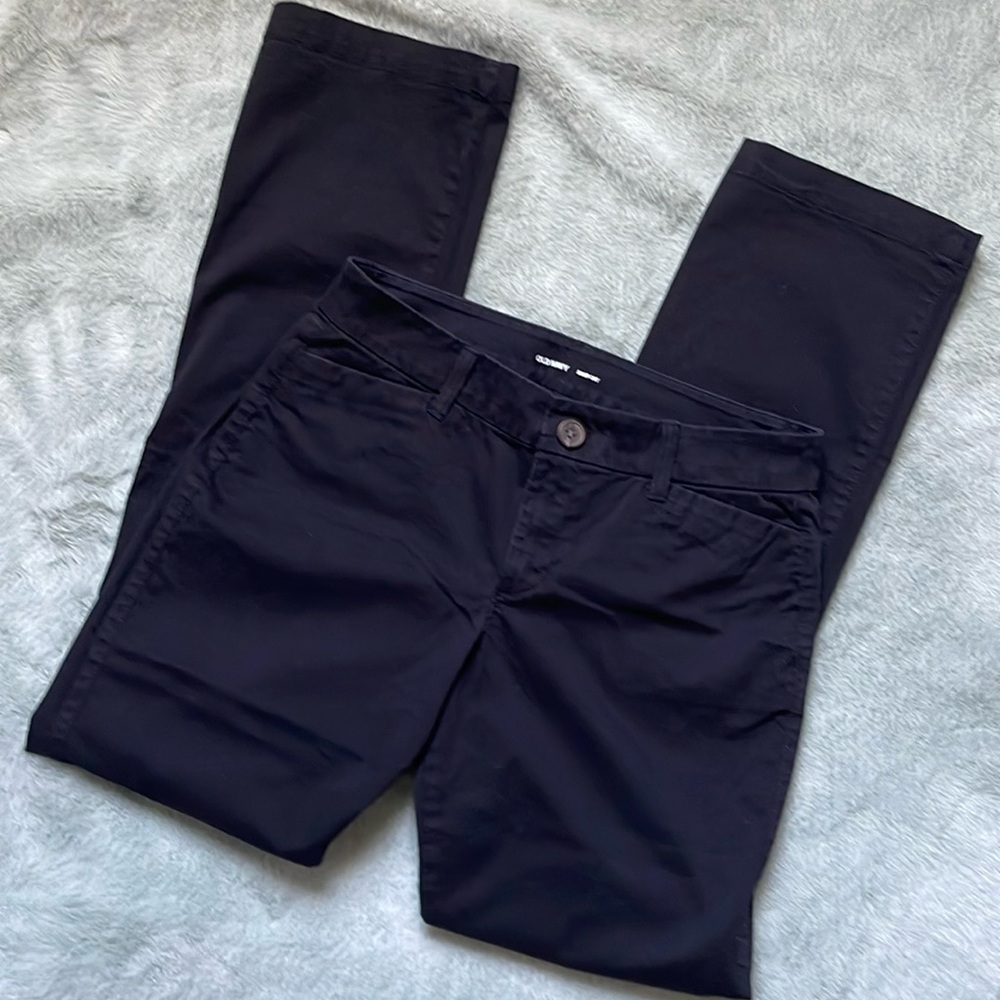 Old Navy Boot-Cut Khakis.